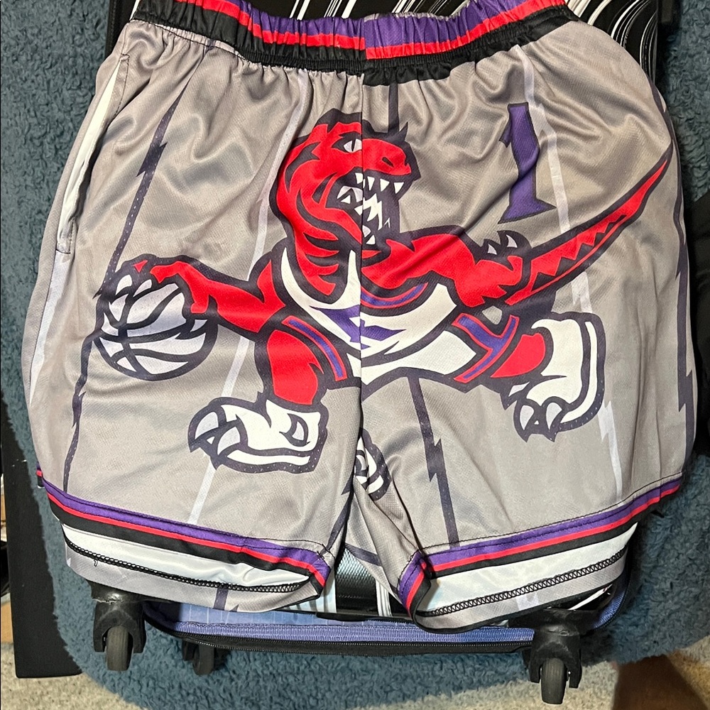 Toronto Raptors Tracy mcgrady shorts